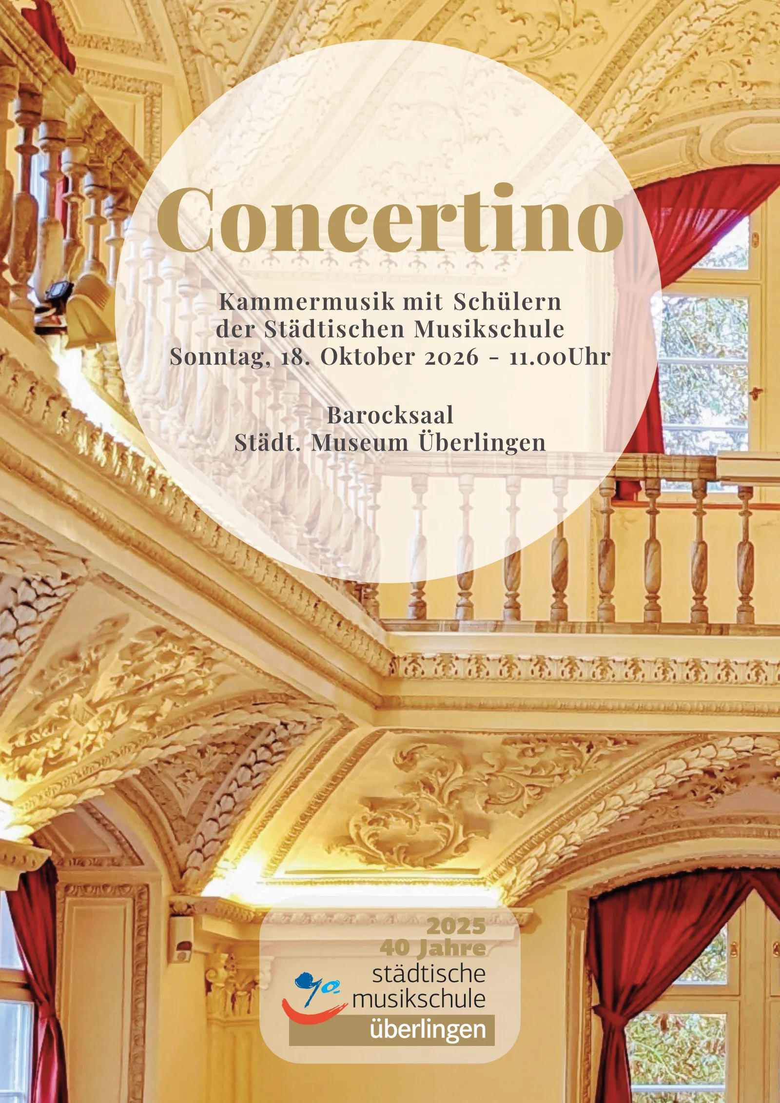 Concertino Plakat A3 2026