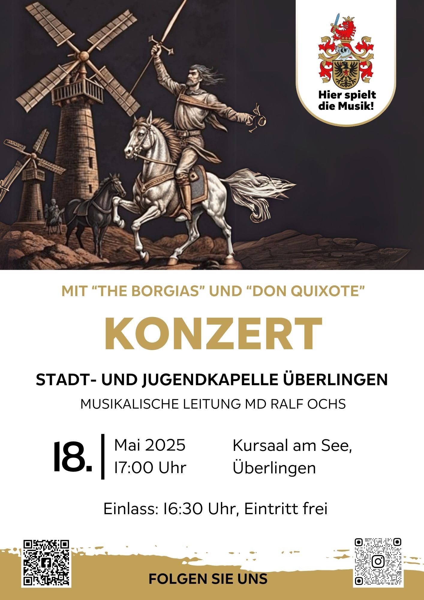 Plakat Vorbereitungskonzert Ulm 2025